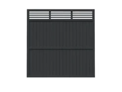 Levegg Reena1 180x180 cm gråmalt