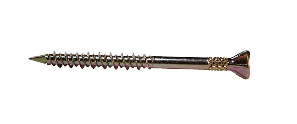 Listeskrue senk 4,2x45 mm fbs-sp tre/betong gulkrom ph2 ekse a 500 stk