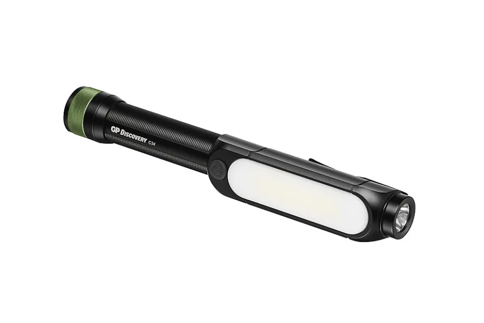 Lommelykt COB-sidelys C34 350 lumen