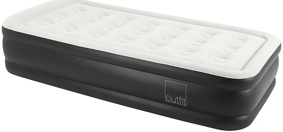 Luftmadrass enkel m/pumpe pvc