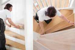 Lundbergs trappefornying Trend laminat mørk eik