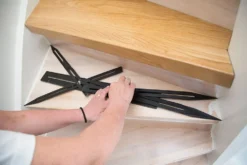 Lundbergs trappefornying Trend laminat mørk eik