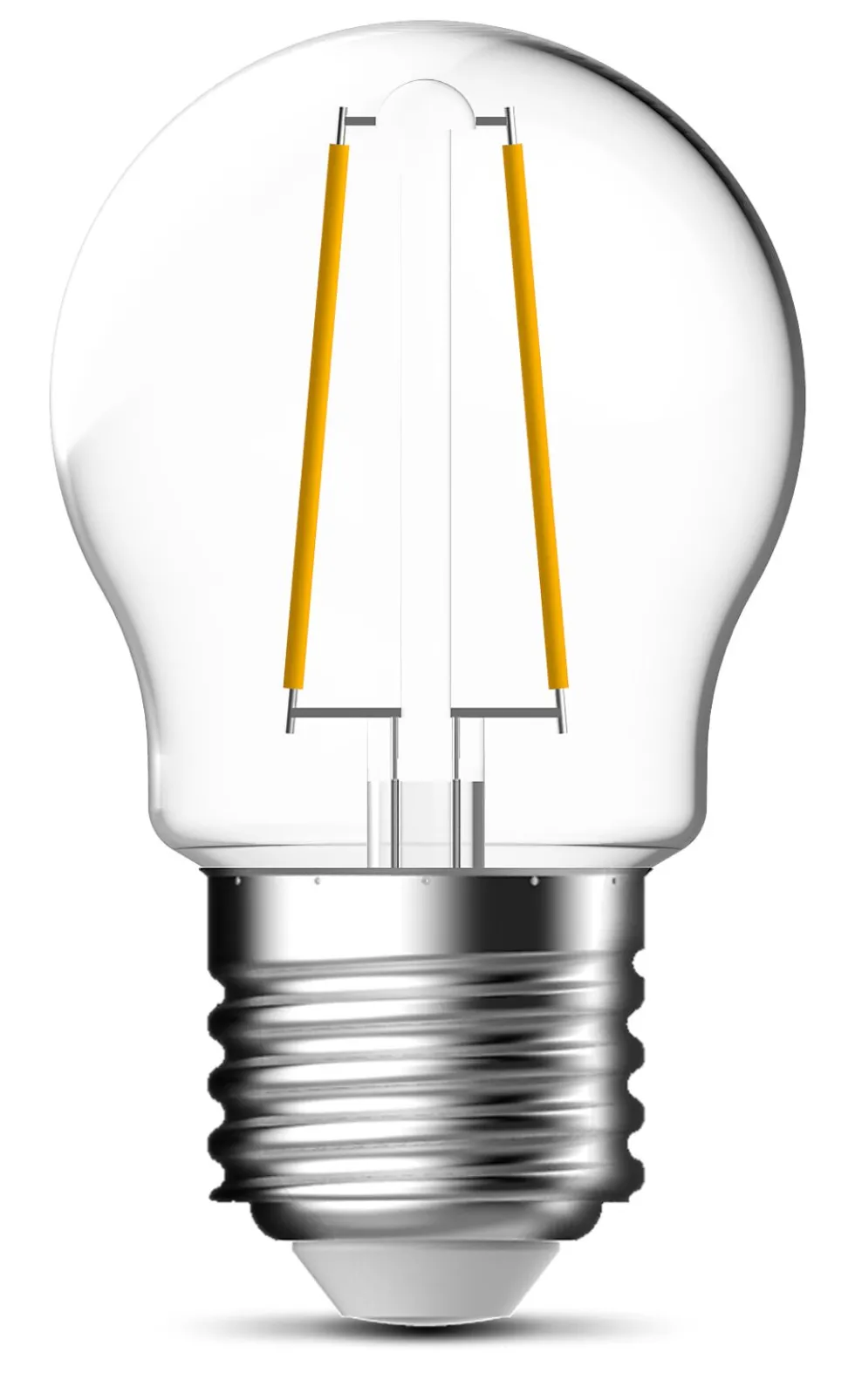 Lyspære led filament klotpære mini globe E27 5 Watt