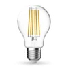 Lyspære led globepære flameswitch E27 7 Watt