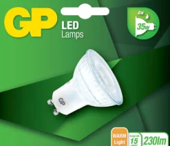 Lyspære led reflektorpære gu10 4 Watt