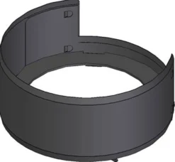 Mansjett ø226 tl kpl svart