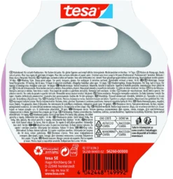Maskeringstape sensitiv 25 mm x 25 meter rosa
