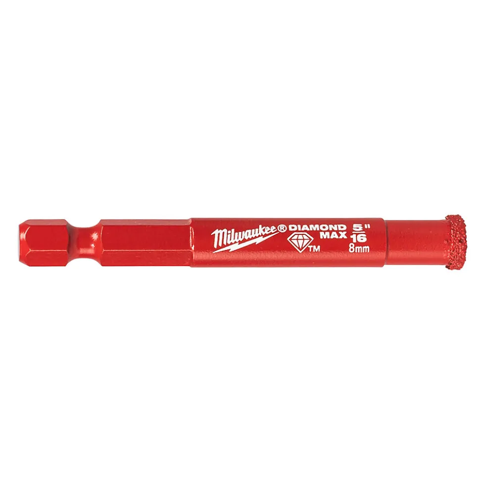 Milwaukee diamantbor max hex 8mm