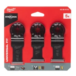 Milwaukee dykksagblad sett Starlock universalbladmottak