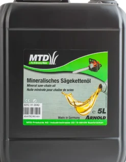 Mineralsk tung kjedeolje, 5,0 L