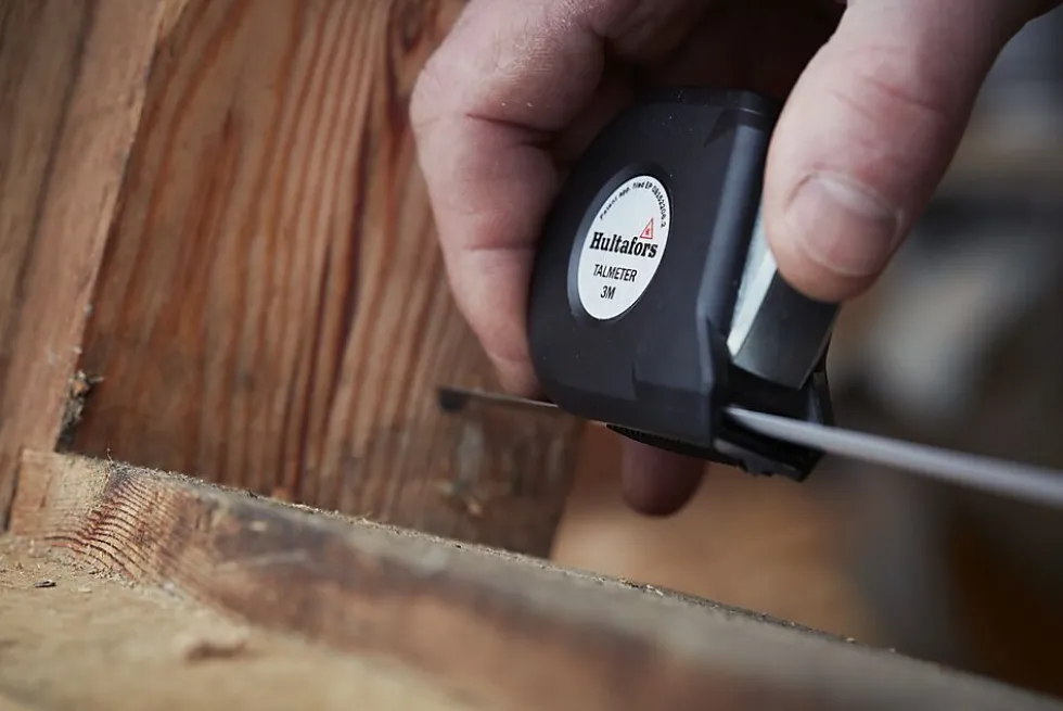Målebånd talmeter 3 m innvendig/utvendig