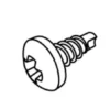 Montasjeskruer med ph2 spor 3,5 x 9,5 mm 2000 stk