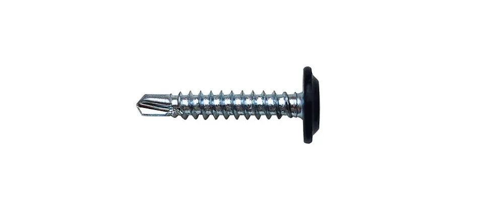 Mont.skrue borsp sort 4,2x13 a250 borspiss ph2 selvgjengende ral9011