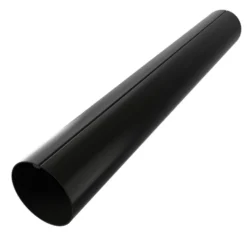 Nedløpsrør 70 mm 3 meter sort