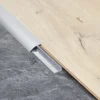 Nivålist aluminiu sølv 2m h7-12,3mm 2 meter lengde, høyde 7mm - 12,3 mm