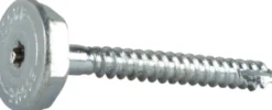 Nivåskrue 7,0x65 tx30 fzb a-20hex20mm sekskantskive for justering