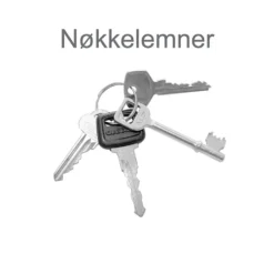 Nøkkelemne tr4 ul sølv