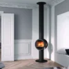Nordpeis Peisovn Me Pedestal med sideglass