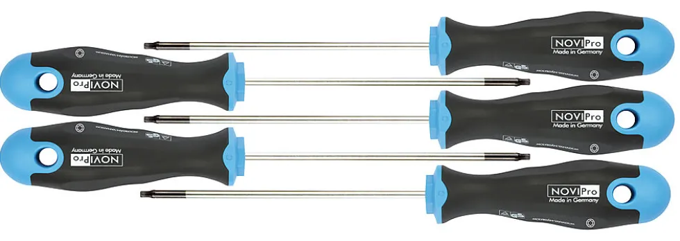 Novipro ergonomisk torx skrutrekkersett 5 deler TX10-30