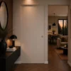 Opus Clean skyvedør 90x210 cm hvit