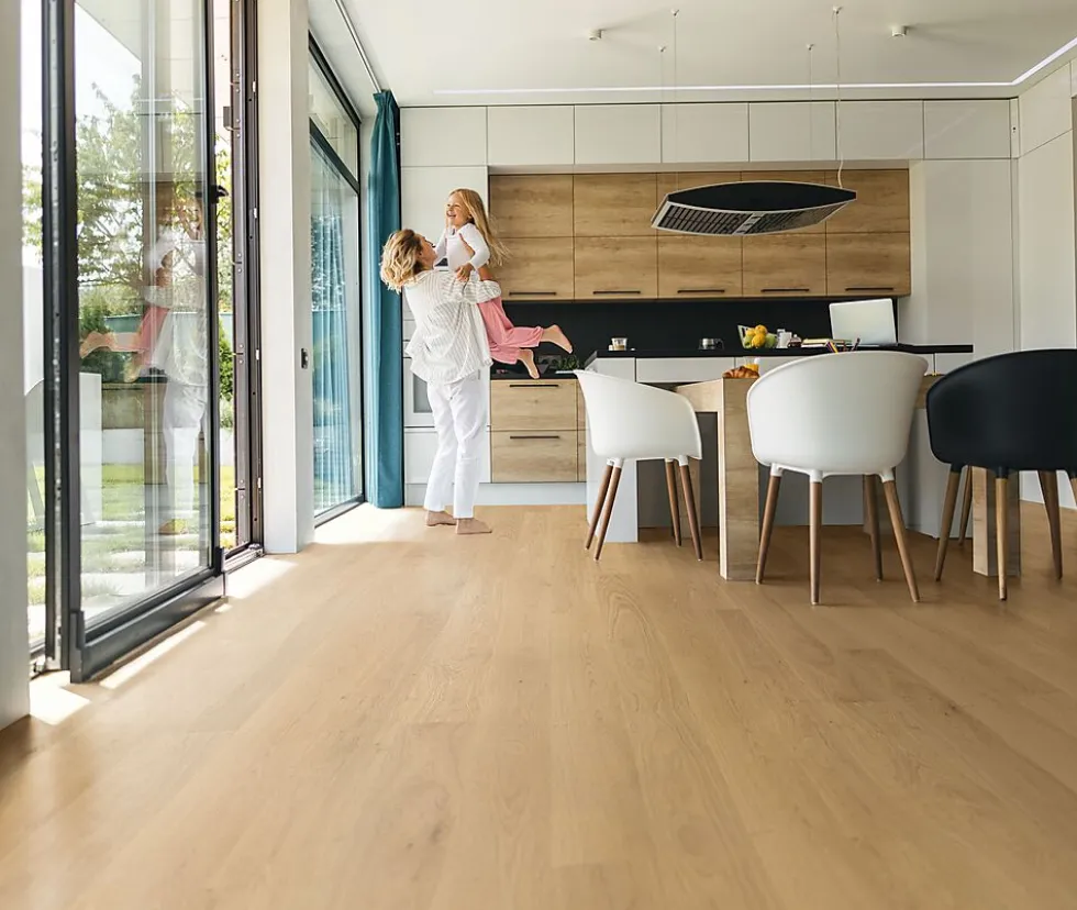 OpusEco Hybridgulv 1-stav Reine natur eik