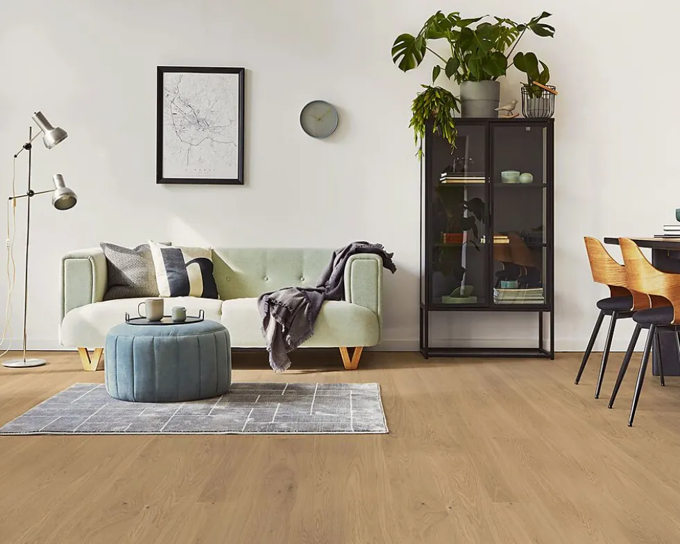 OpusEco Hybridgulv 1-stav Reine natur eik