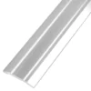 Overgangslist sølveloksert aluminium uborret