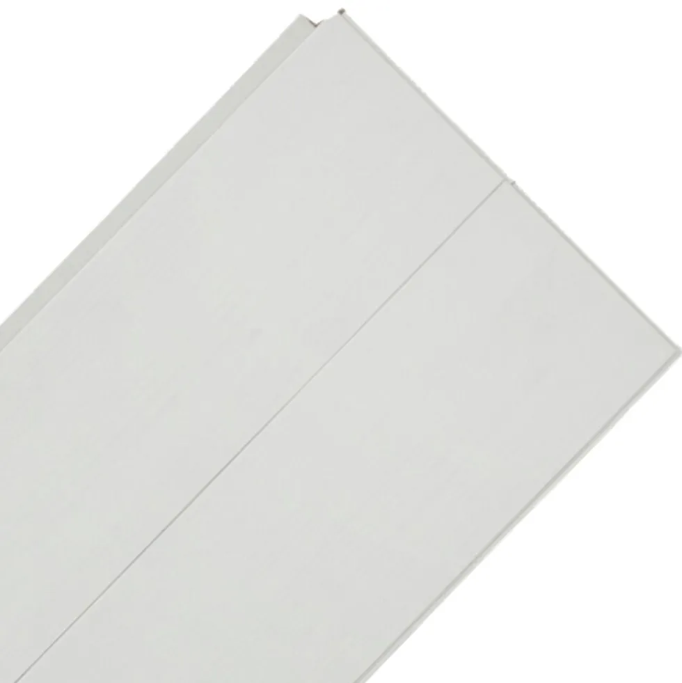 Panelbord trefiber hvit 142x2420 mm