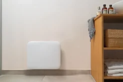 Panelovn stål 250 watt hvit