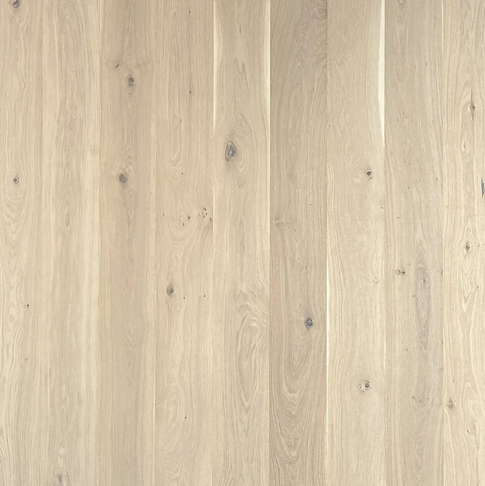 Parkett eik 1-stav living cloudy white
