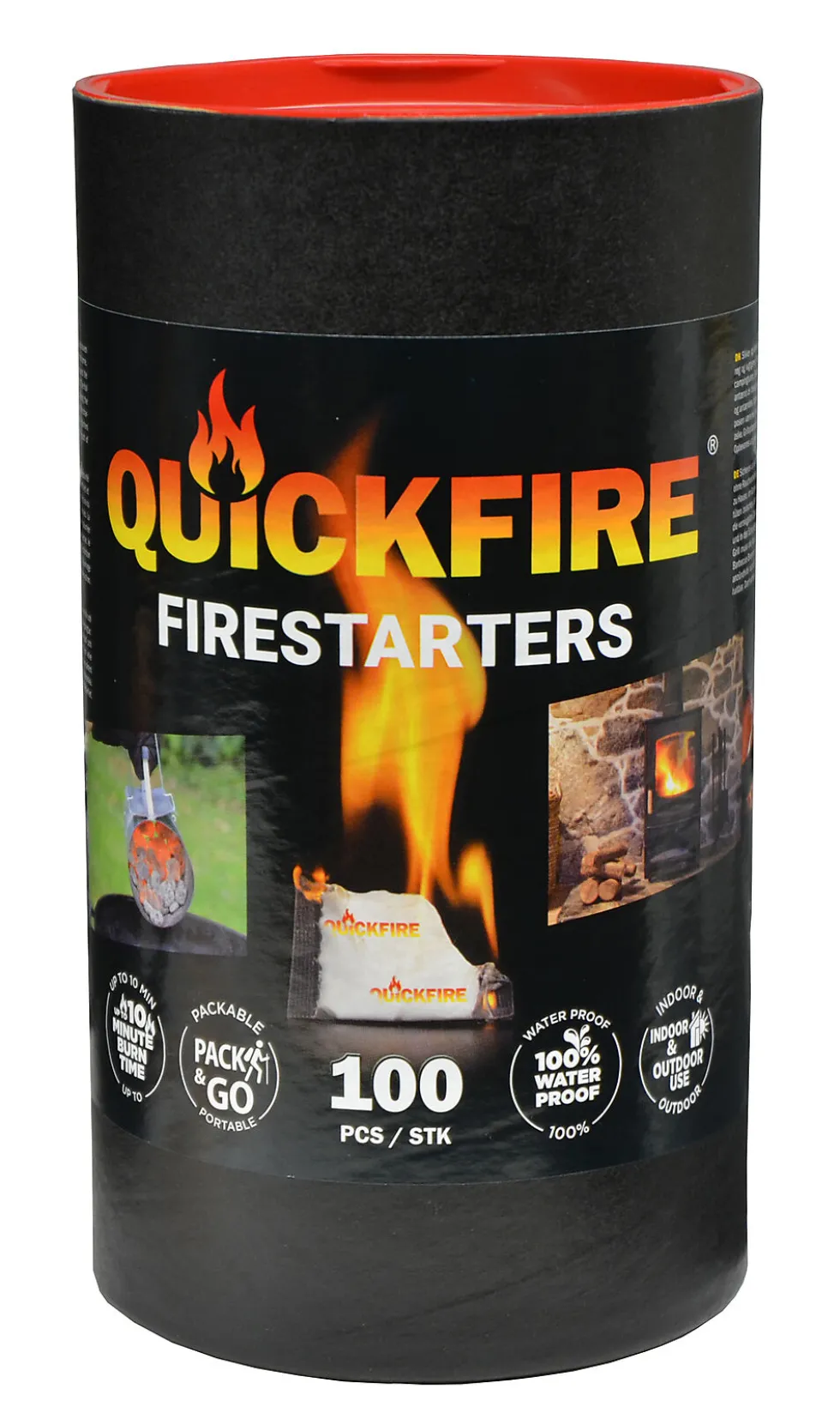 Peistønne tennposer 100 stk Quickfire