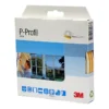 P-list 21720 6m hvit 5,5x9,0mmx6,0mtr epdm-gummi