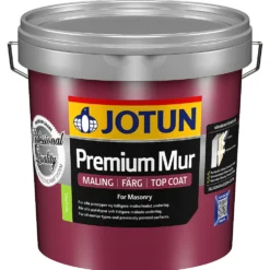 Premium mur mellomgrå 2,7 liter