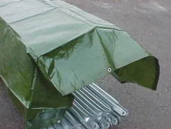 Presenning 130g 5x7m grønn obw