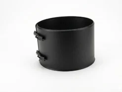 Pyntedeksel h:150mm sort ø250 høyde 150mm