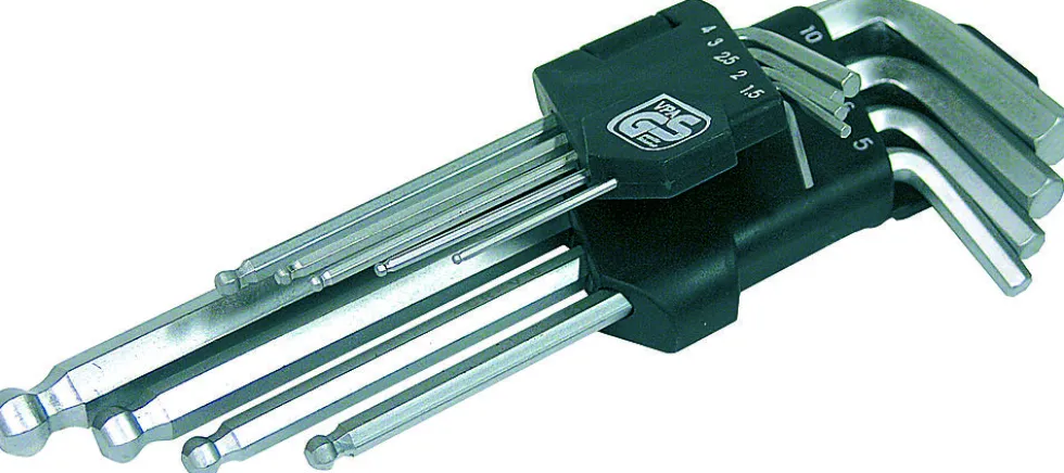 Q-Tools unbrako sett 1,5-10 mm