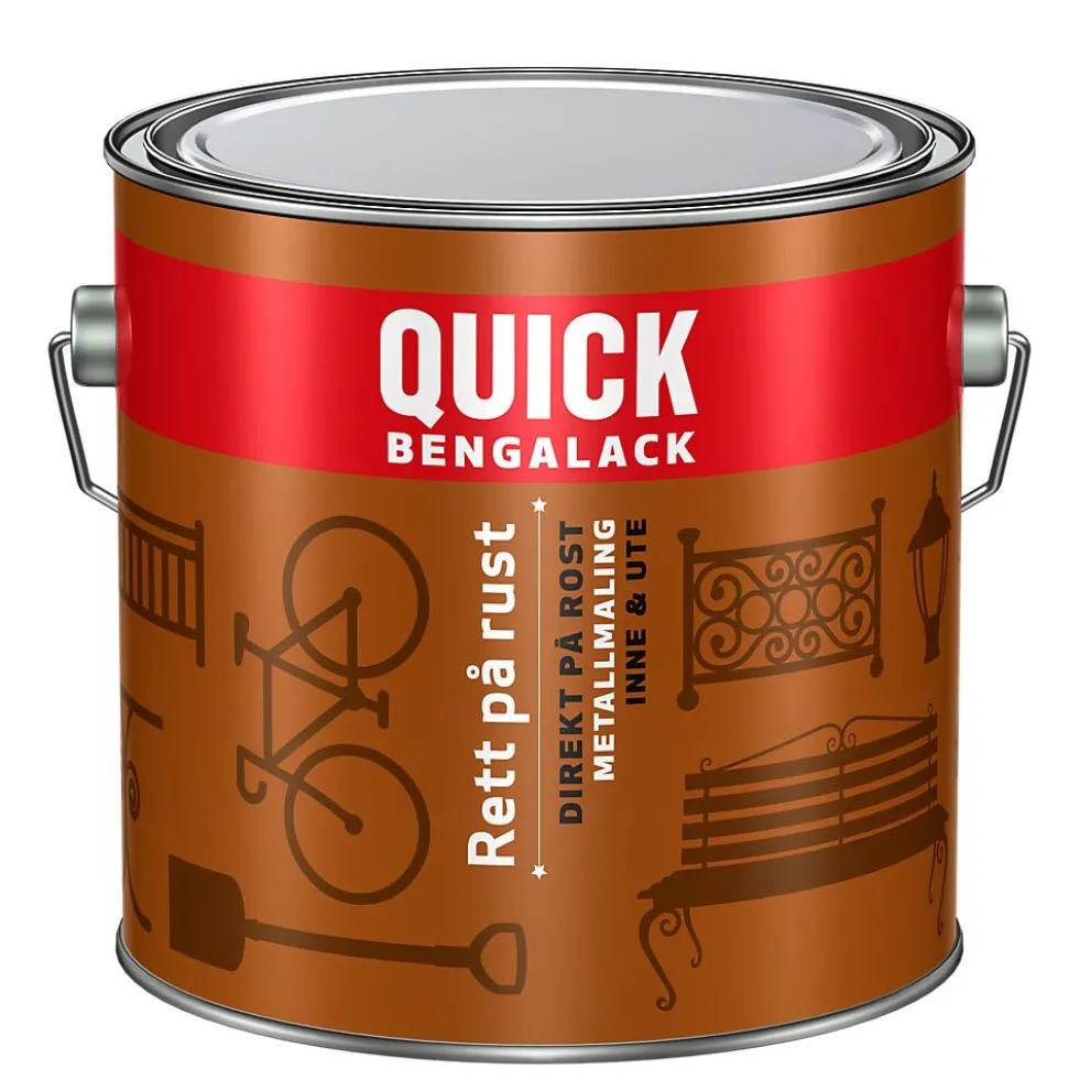 Quick Bengalack Rett på Rust 2,7L C-Base