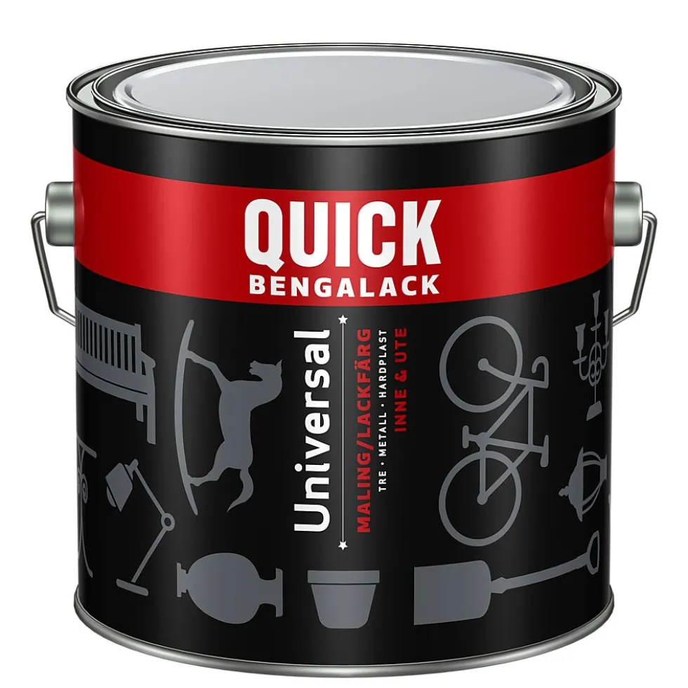 Quick Bengalack Universal Silkematt 2,7L