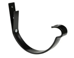 Rennekrok M/Bøyle stål sort 150 mm
