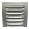 Rist 6x6" f/tre alusink skeisvoll m/hull,stifter og rf-duk sv
