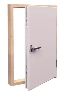 Scanflex kottdør hvit 55x80 cm