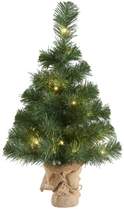 Schou juletre kunstig 60 cm med 40 LED