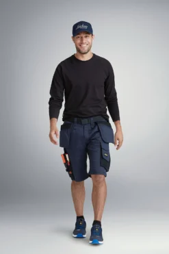 Shorts 6151 mblå 48 snickers workwear