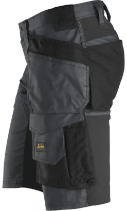 Shorts 6141 mgrå/sort 48 snickers workwear