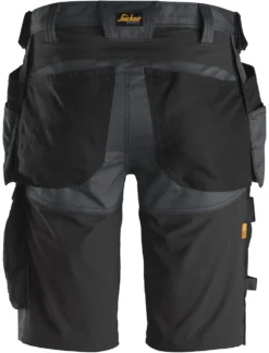 Shorts 6141 mgrå/sort 48 snickers workwear