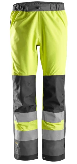Skallbukse 6530 AllroundWork kl.2 HiVis gul/sort S