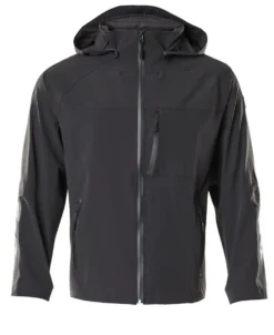 Skalljakke 18601 svart 2xl stretch, vanntett