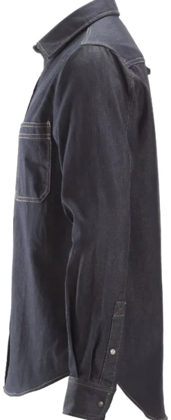 Skjorte 8555 denim m snickers workwear