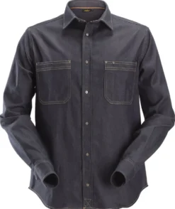 Skjorte 8555 denim m snickers workwear