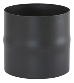 Skjøtestykke sort Ø125/1,5 mm